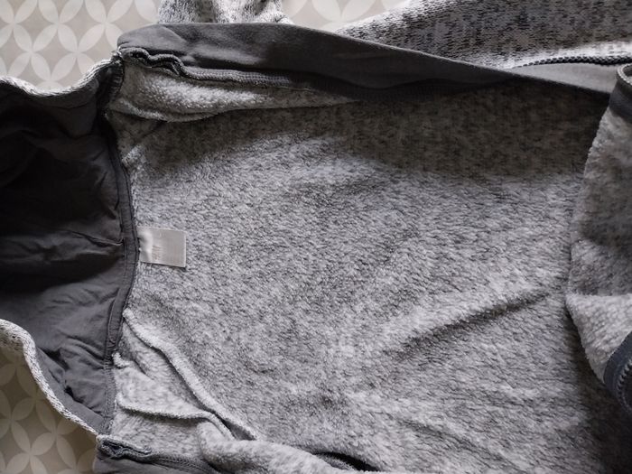 Combinaison Pilote Grise Doublée Polaire H&M - 2/4 mois (62 cm) - État Impeccable - photo numéro 9