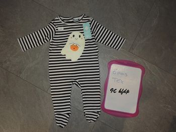 pyjama tex taille 6 mois neuf