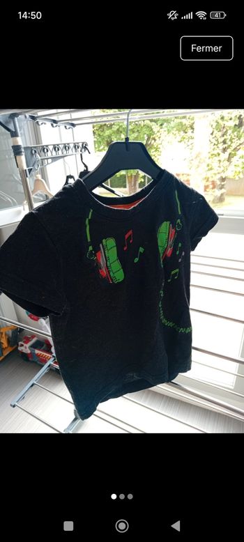 tee shirt manches courtes enfant 
