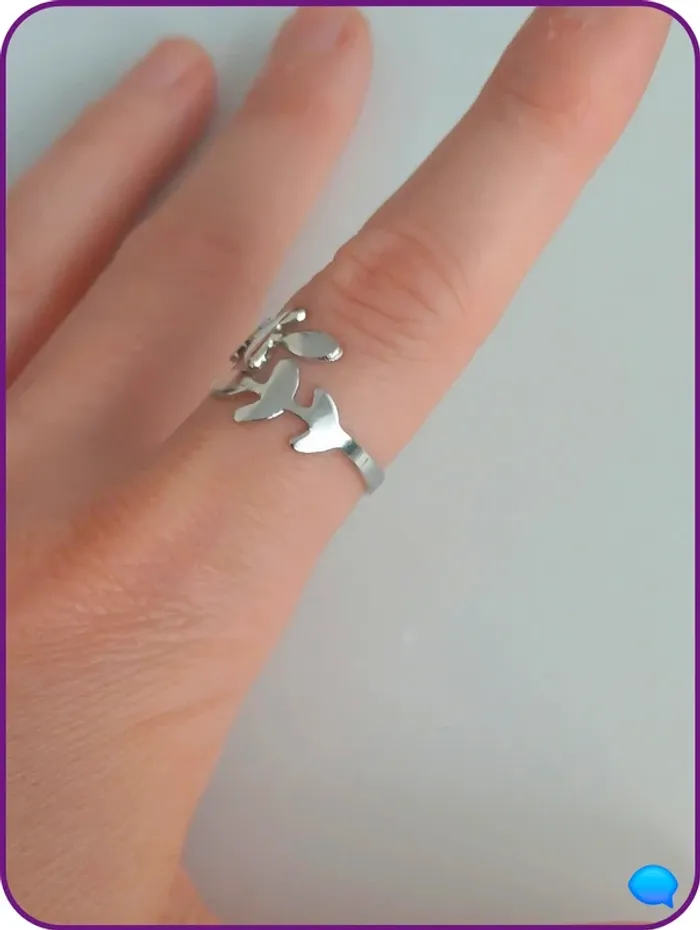 Bague argentée tendance – Acier inoxydable – Intemporelle & brillante - photo numéro 3