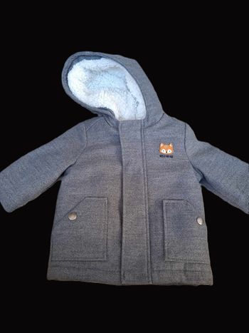 Manteau intérieur polaire Kiabi 9 mois