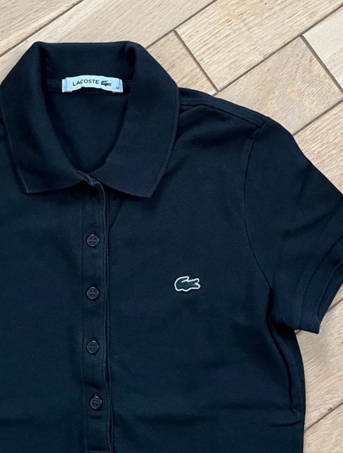 Polo Lacoste noir - photo numéro 2