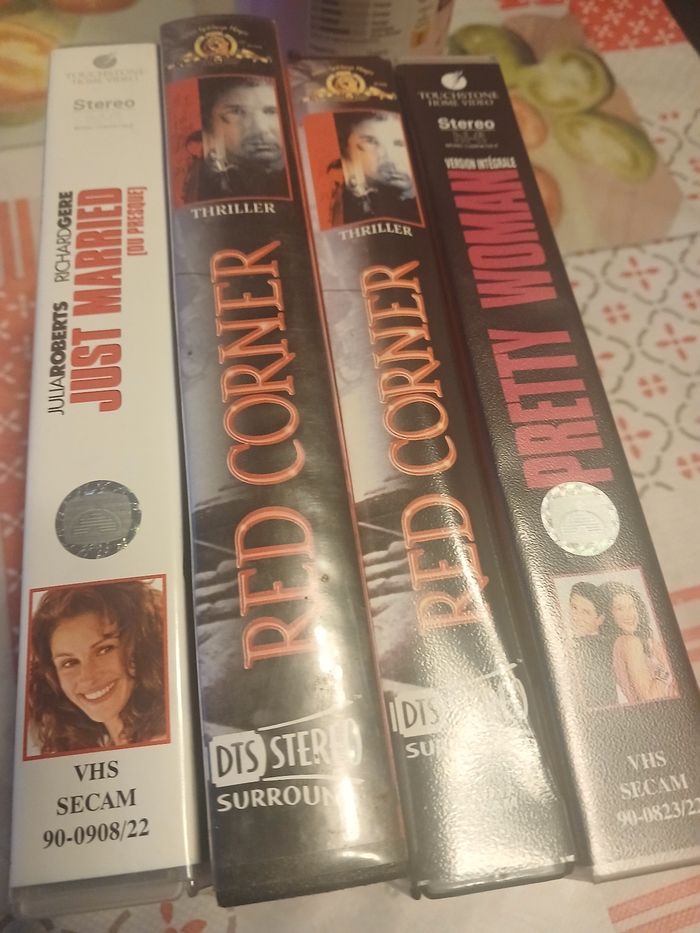 4 VHS avec Richard Gere - photo numéro 8