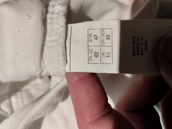 Short blanc - photo numéro 2