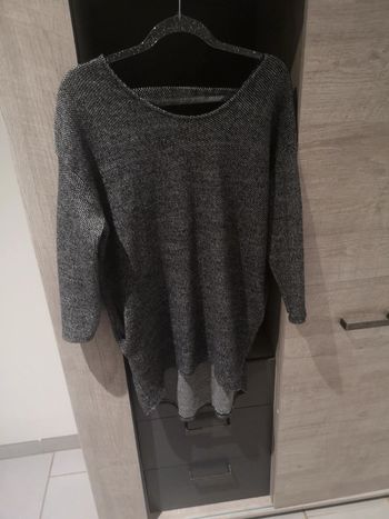 Sweat long (gris), Taille unique