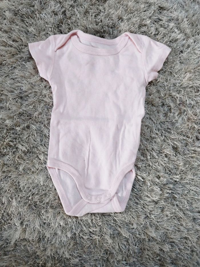 Lot de 4 body manches courtes bébé fille été 6 mois - photo numéro 3