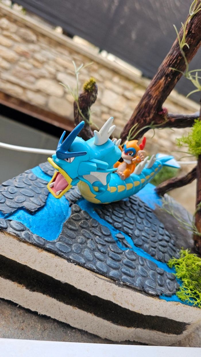 Super figurine Pokemon Nintendo Leviator et son chimpenfeu - photo numéro 5