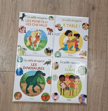 Lot de 4 livres enfant la petite imagerie