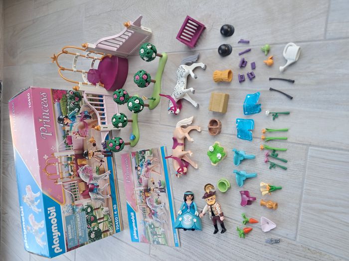 Playmobil 70450 princess Princesse avec chevaux et instructeur