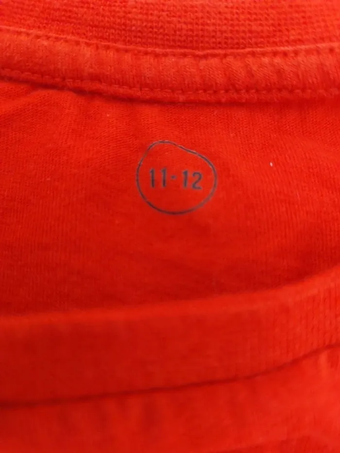 T-shirt uni rouge - photo numéro 2