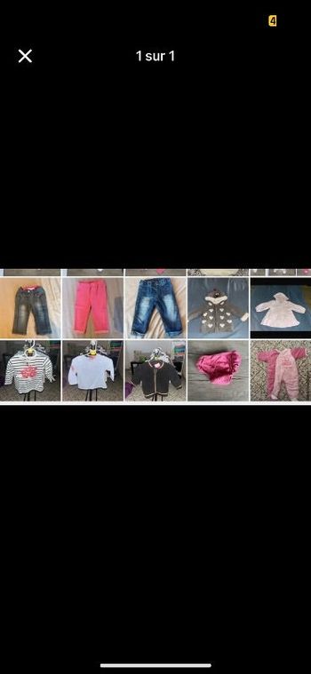 Lot 6 mois 10 articles