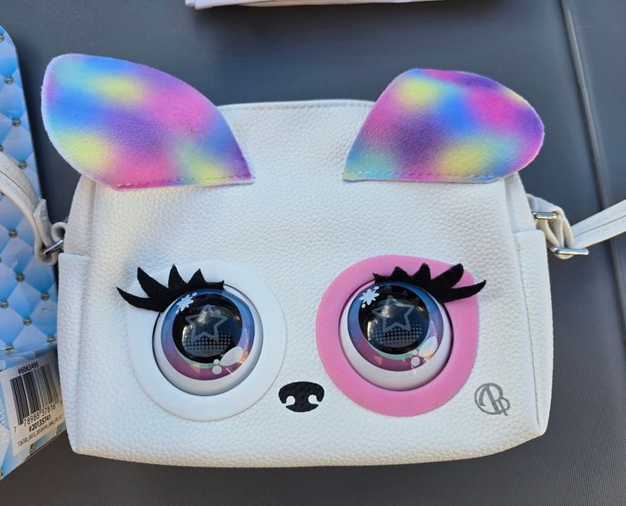 Purse pets sac à main interactif chiot arc en ciel - photo numéro 3