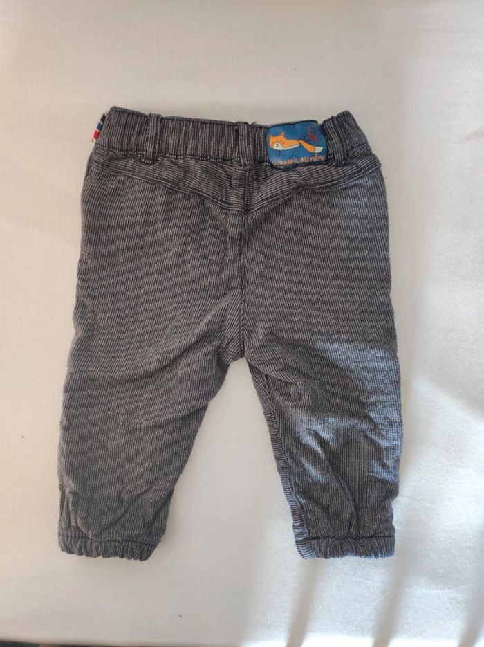 Pantalon à rayures Renard DPAM - photo numéro 2