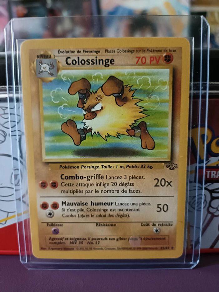 Colossinge 1ère Édition - Jungle - 43/64 - Carte Pokémon Française