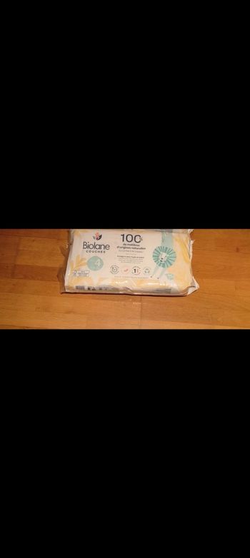 1 paquet de couches Biolane taille 4