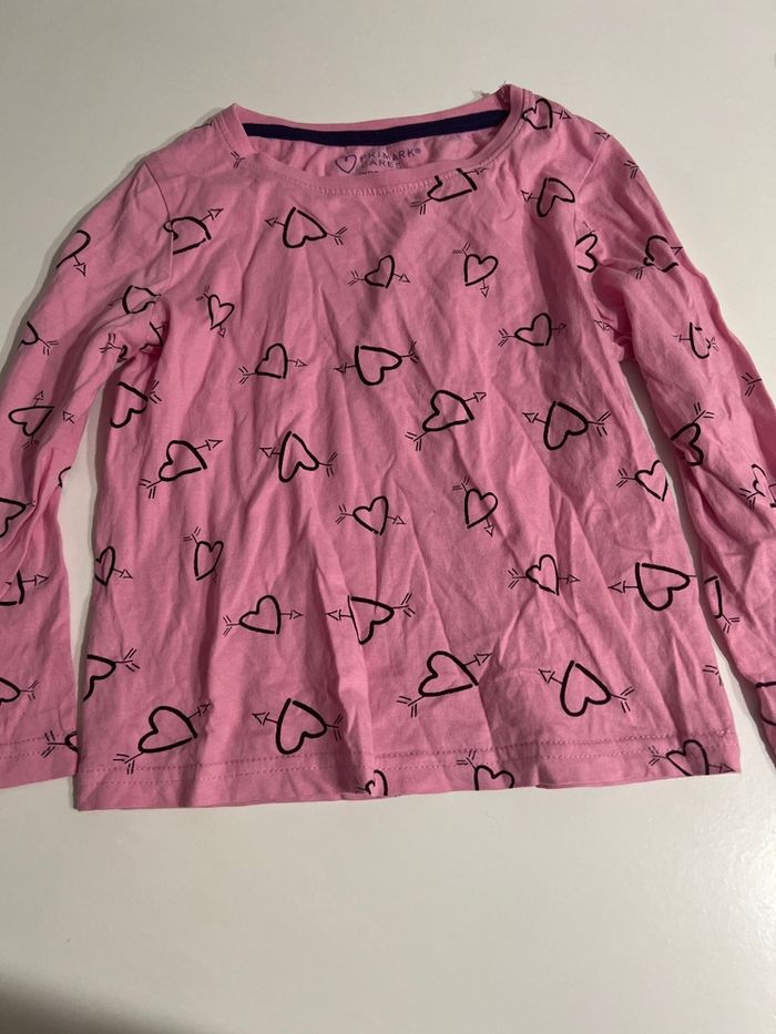 T-shirt manche longue primark 4-5 ans