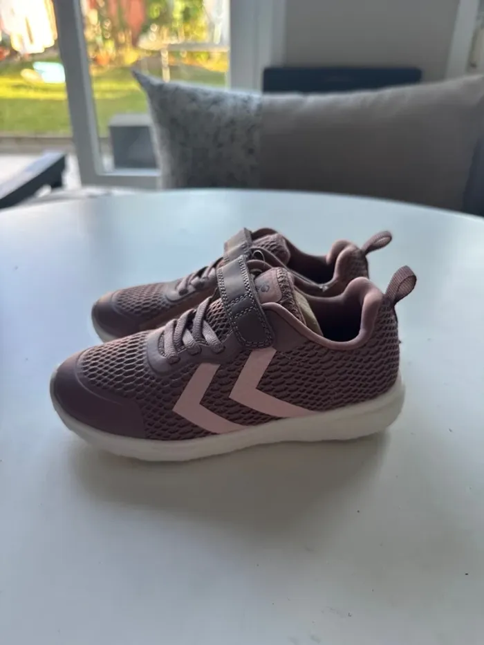 Baskets Hummel mauve et rose – Taille 33 – Neuves étiquette - photo numéro 4