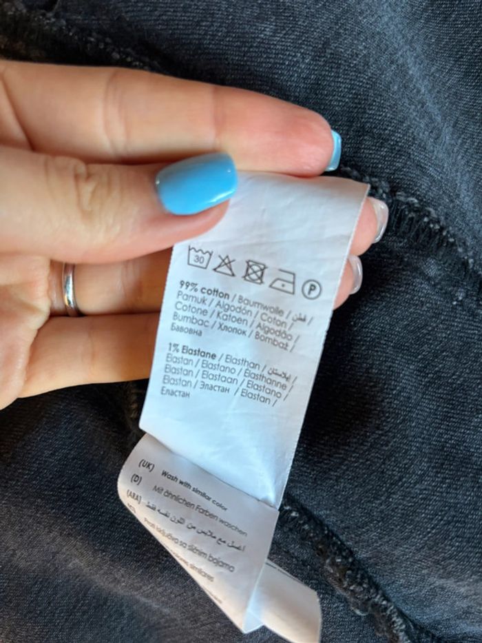 Veste en jean pimkie noir femme - Taille XL #vestejean - photo numéro 4