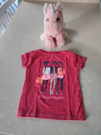 Tee shirt manches courtes 3 ans Gémo