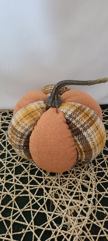 URFEDA Citrouille Artificielle Automne Décoration Mini Fausses Citrouilles Tissu Tricoté Citrouille