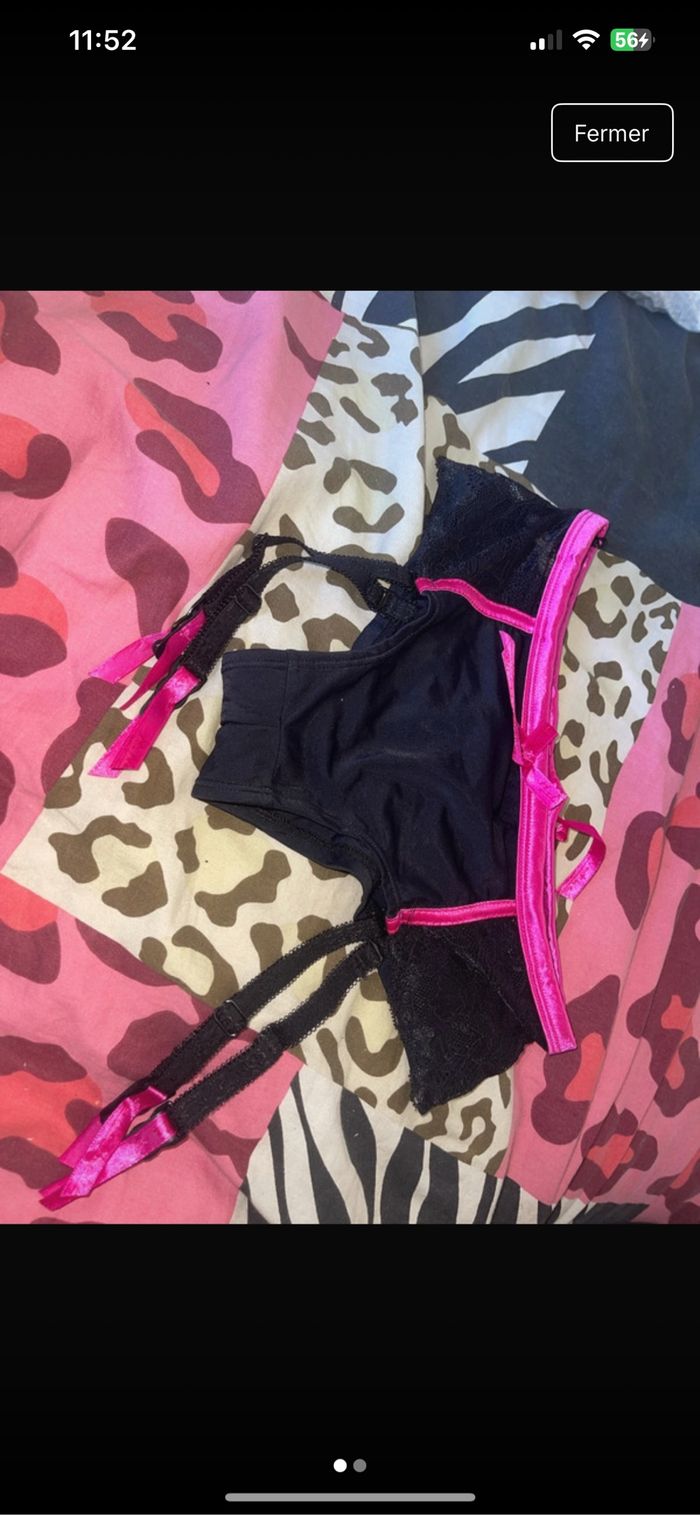 Culotte avec porte-jarretelles - photo numéro 2
