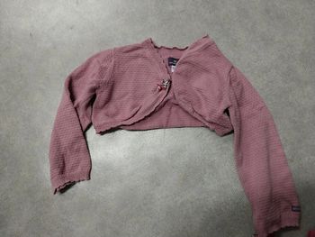 gilet boléro fille 2 ans sergent major