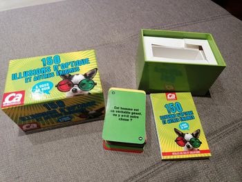 Jeu 150 illusions d'optique et autres énigmes ça m'interesse