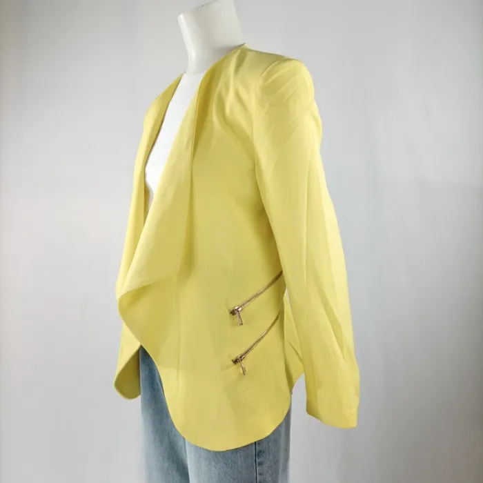 Veste jaune ouverte - Nana Love - Taille M A1212 - photo numéro 3