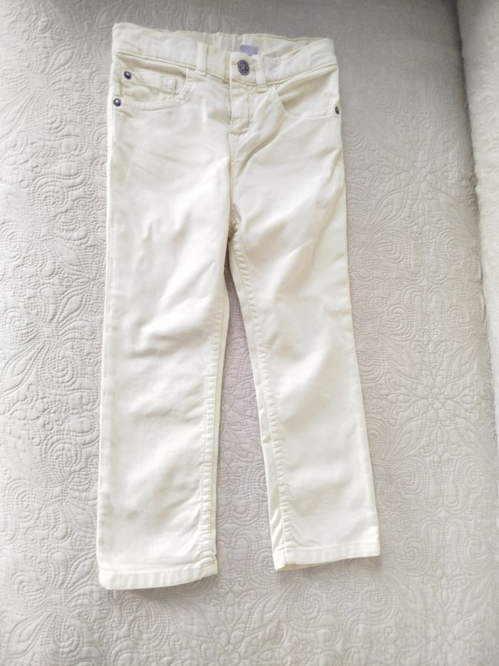 2 pantalons garçon 4 ans Petit Bateau - photo numéro 10