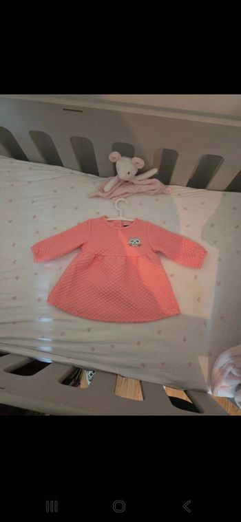 Robe d'hiver fille 3 mois 62 cm