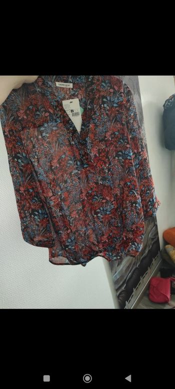 Blouse en voile imprimée Cache Cache taille 38