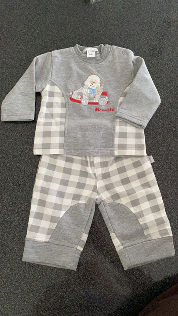 Ensemble pantalon sweat 6-9m