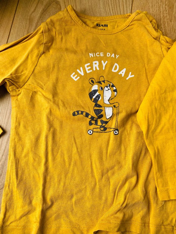 Lot de 9 tshirt ML 18 mois - photo numéro 9