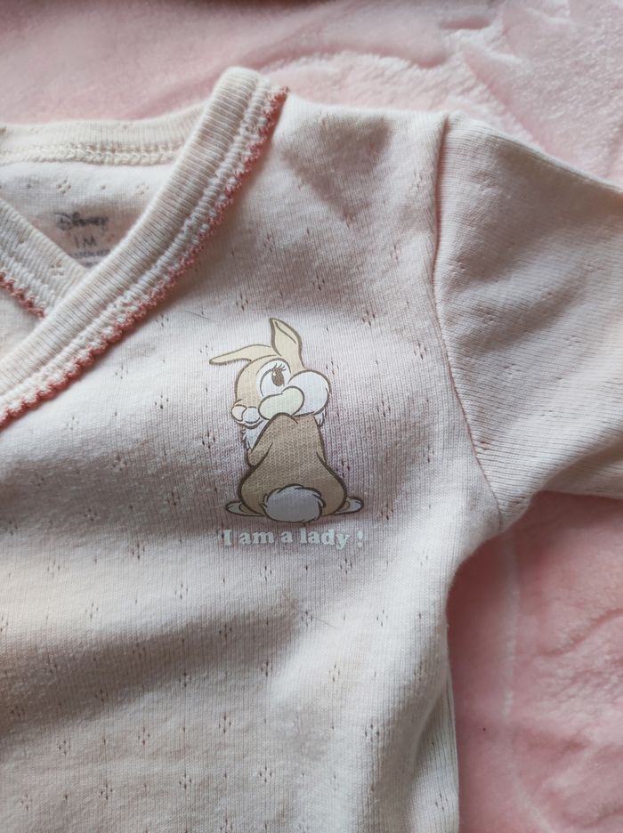 Ensemble 3 pièces fille 1 mois - photo numéro 2