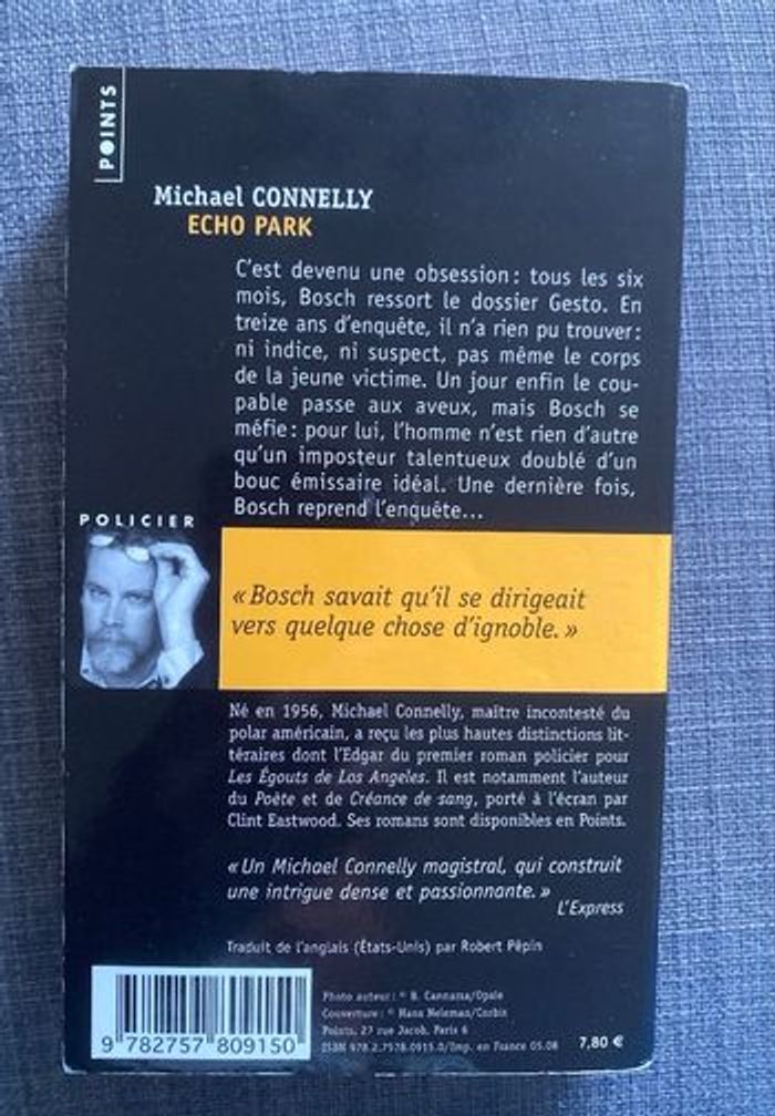 Écho Park de Michael Connelly - photo numéro 2
