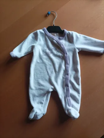 Grenouillère Gémo, 1 mois