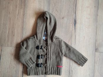 Gilet à capuche 12 mois