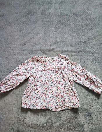 Blouse fleurie 23 mois (86cm)
