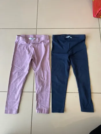 2 leggings fille