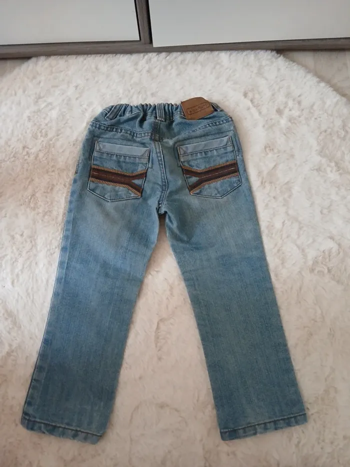 jeans 3 ans réglable a la taille - photo numéro 4