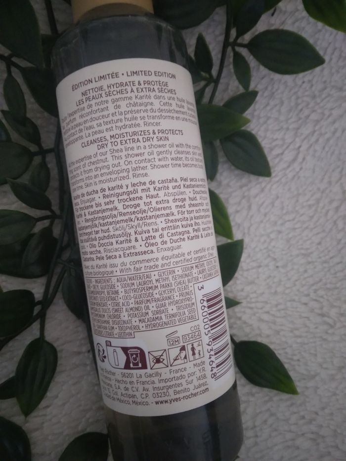 Gel douche karité et châtaigne - photo numéro 3