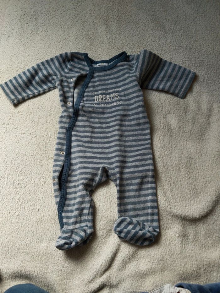 Lot pyjamas velours - photo numéro 2