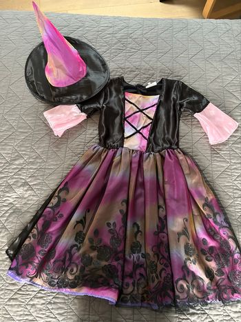 Déguisement d’Halloween sorcière enfant