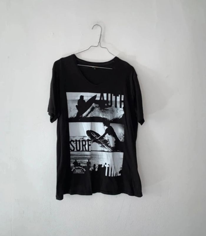 T-shirt noir homme taille 42