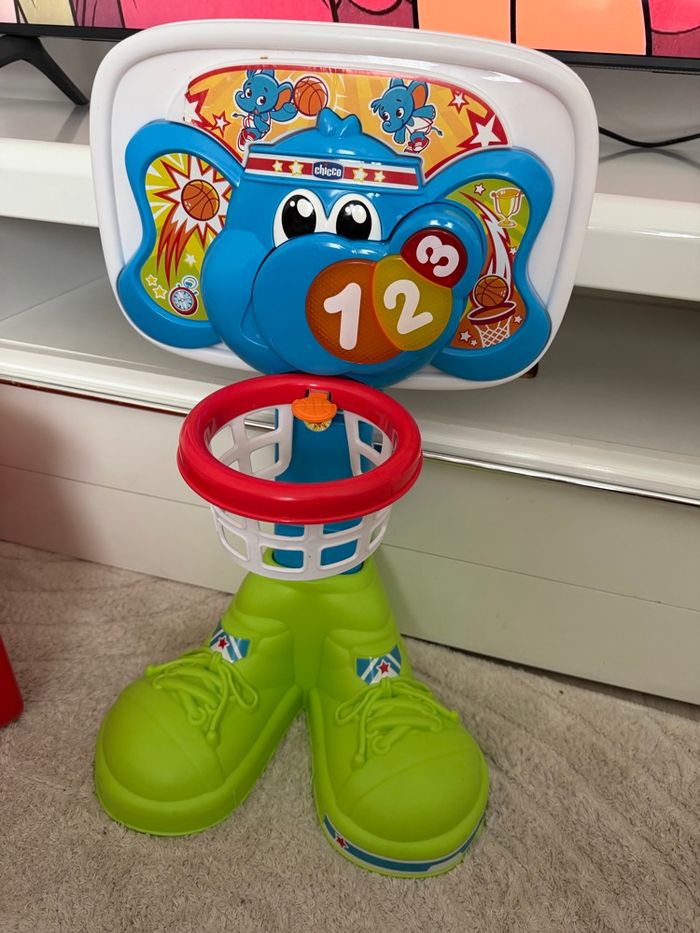 Chicco Basket League Mini Panier de Basket Électronique