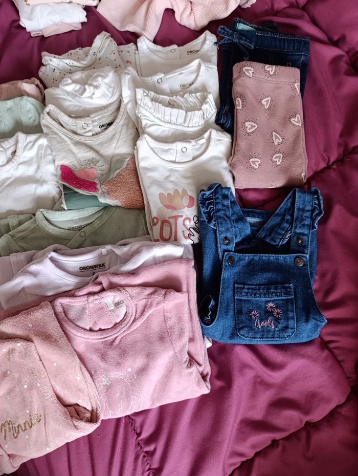 Lot 25 pièces 6 mois fille - photo numéro 4