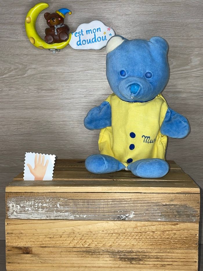 MUS28 doudou ours 🐻 mustela