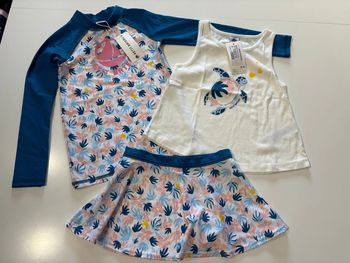 Ensemble plage Petit Bateau