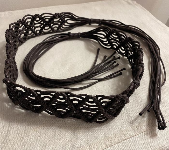 Ceinture à nouer Taille M/L - photo numéro 4