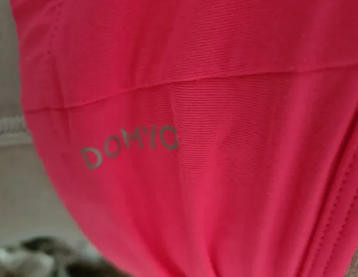Brassière de sport rose fluo Domyos Decathlon Taille XL Neuve - photo numéro 3